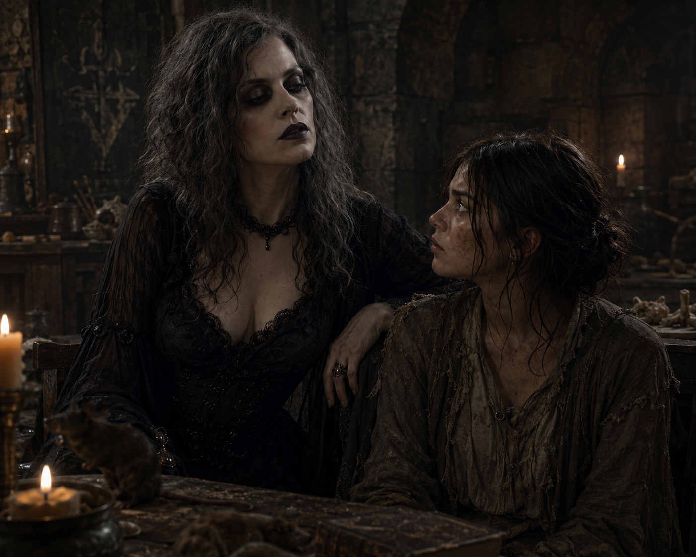 Lucrezia en Angelina
